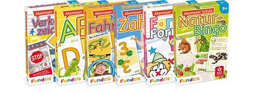 Fundels Abenteuer Schule packaging Fundels Abenteuer Schule packaging