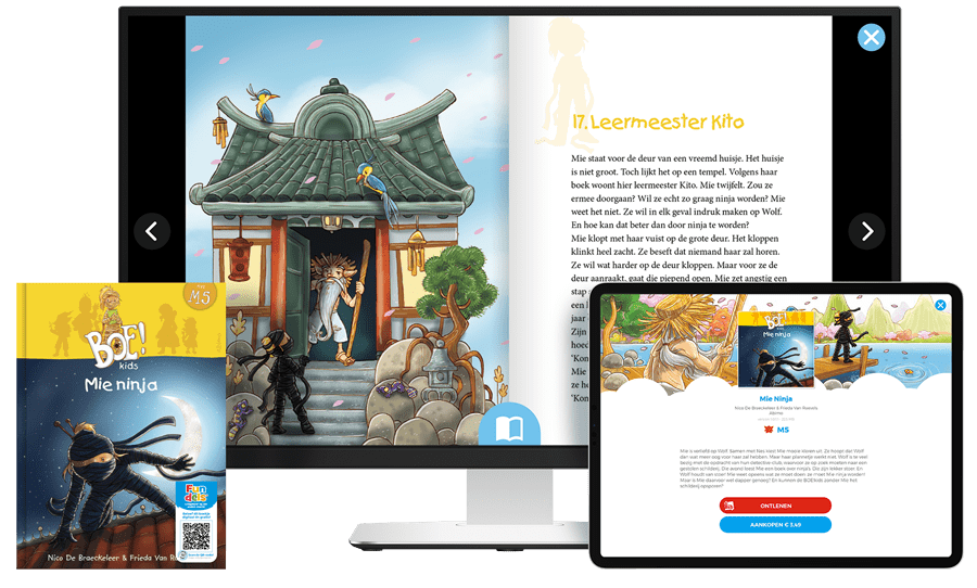 bib_experience_mieninja Fundels AVI-Boeken beleven en ontlenen in de bibliotheek