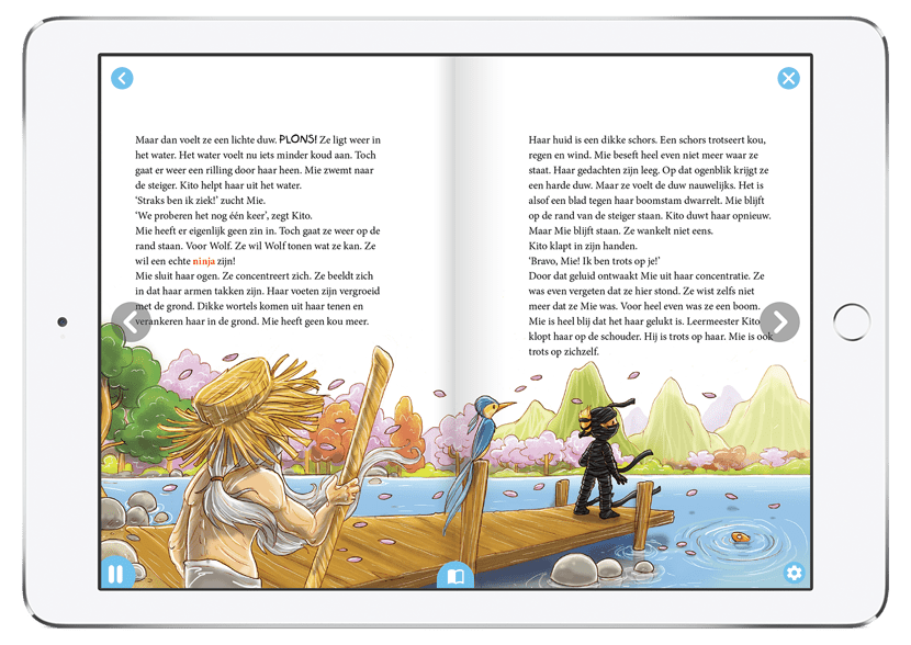 iPad_read_mieninja_w830 Lees de leukste leesboeken met Fundels AVI-boeken