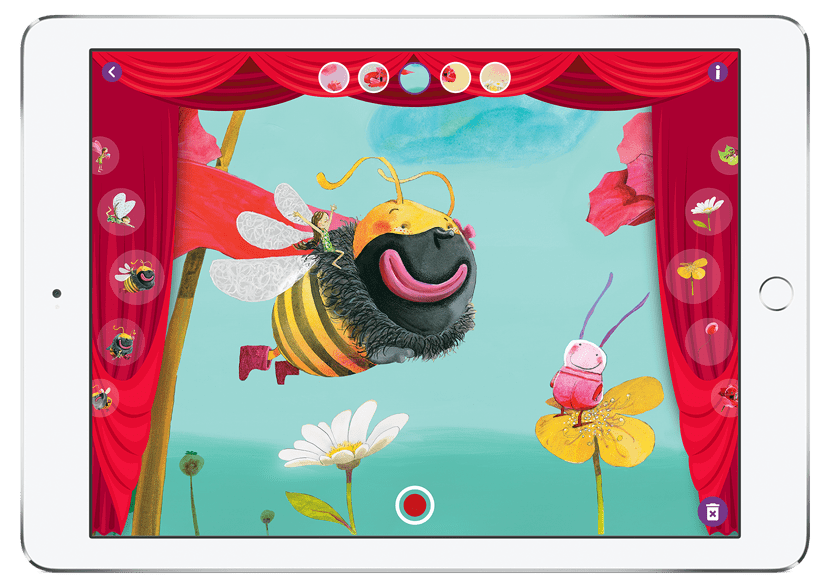 iPad_theater_marie_w830 Maak je eigen verhaal op de tablet met Fundels Prentenboeken